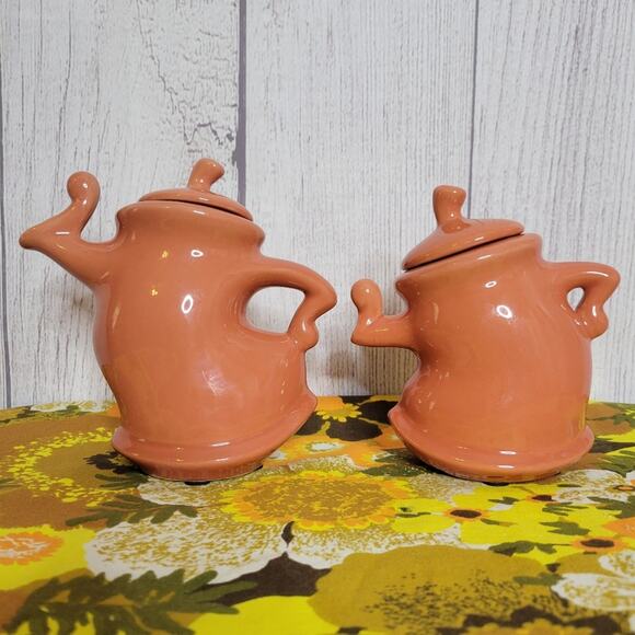 Orange Sassy Ceramic Dancing Teapots With Attitude - Picture 4 of 11